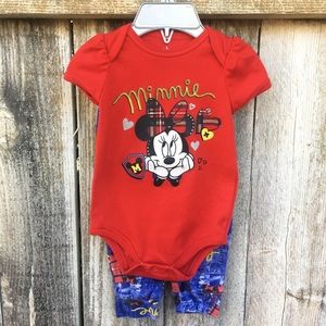 Minnie Mouse 2piece Graphic Set